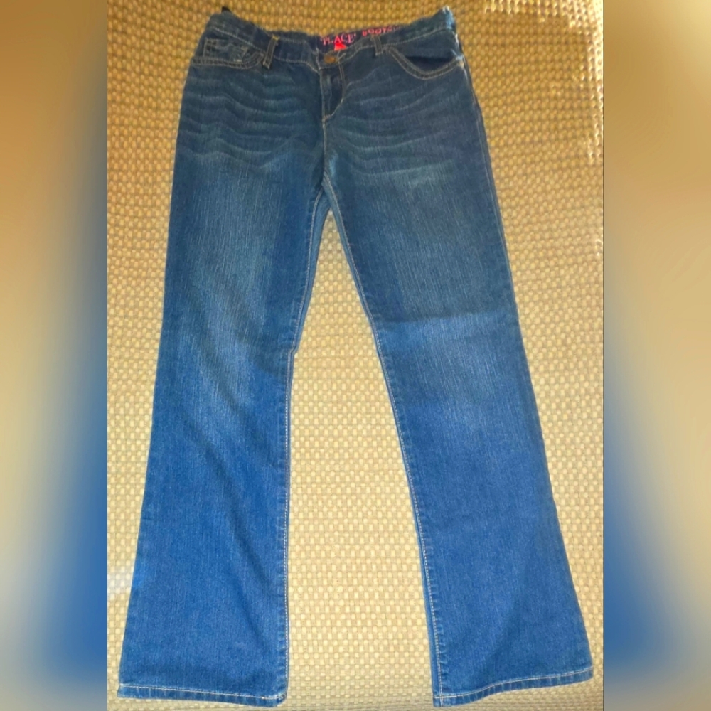 Children's Place Blue Boot Cut Jeans Classic Style